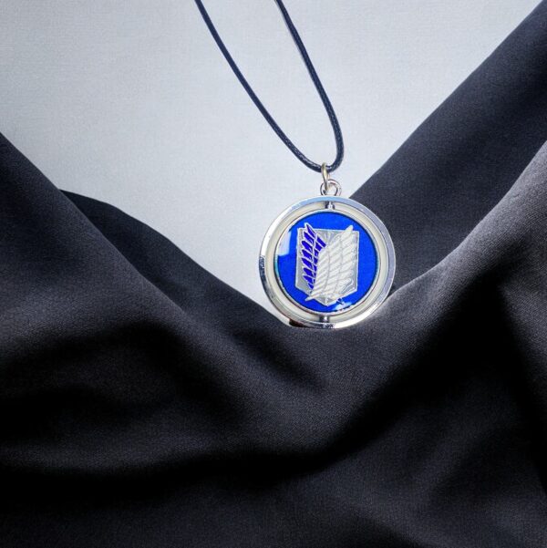 Wings of Freedom Round Pendant