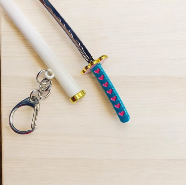 Demon Slayer Small katana Keychain - Image 3