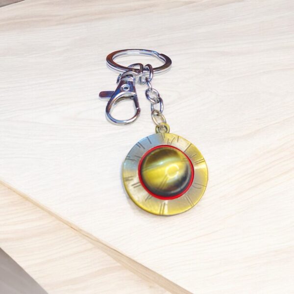 Luffy Straw Hat Metal Keychain