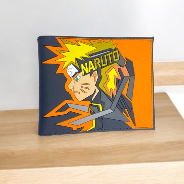 Naruto with Hidden Leaf Village Symbol Bifold Wallet