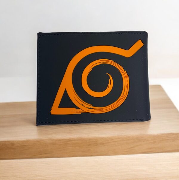Naruto with Hidden Leaf Village Symbol Bifold Wallet - Image 2