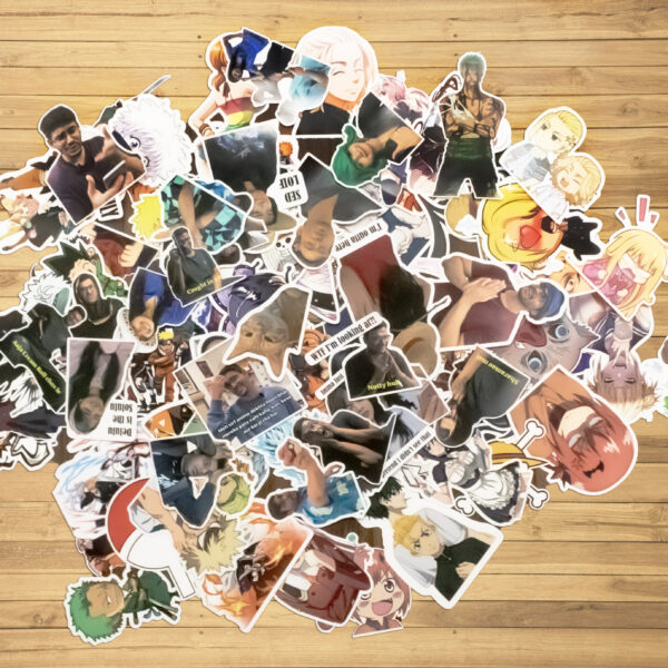 Creator's & Anime Sticker ( Pack of 100 )